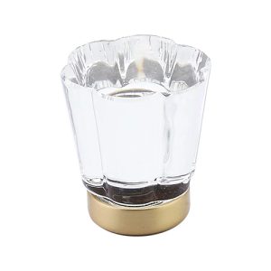 Emtek Forza Glass Cabinet Knob