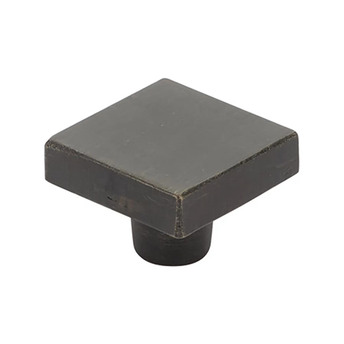 Emtek Rustic Modern Square Cabinet Knob