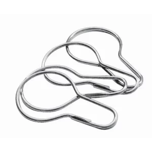 Taymor Bath Accents Metal Shower Curtain Hooks