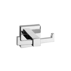 Taymor Bath Hardware Robe Hook Suite and Simple Double