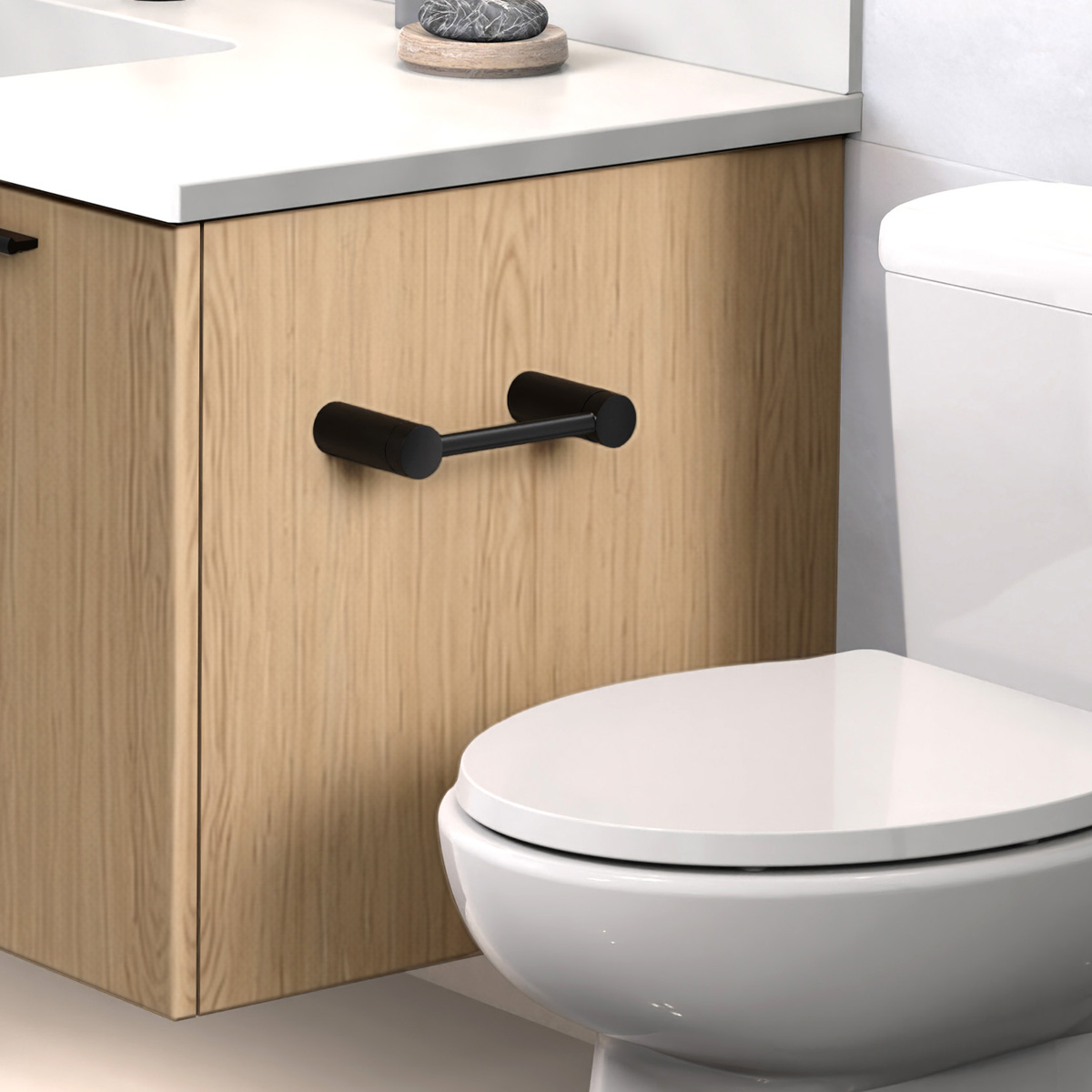 Taymor Bath Hardware Pure Form Pivoting Paper Holder