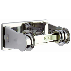 Taymor Bath Hardware Single Fixed Rod Paper Holder