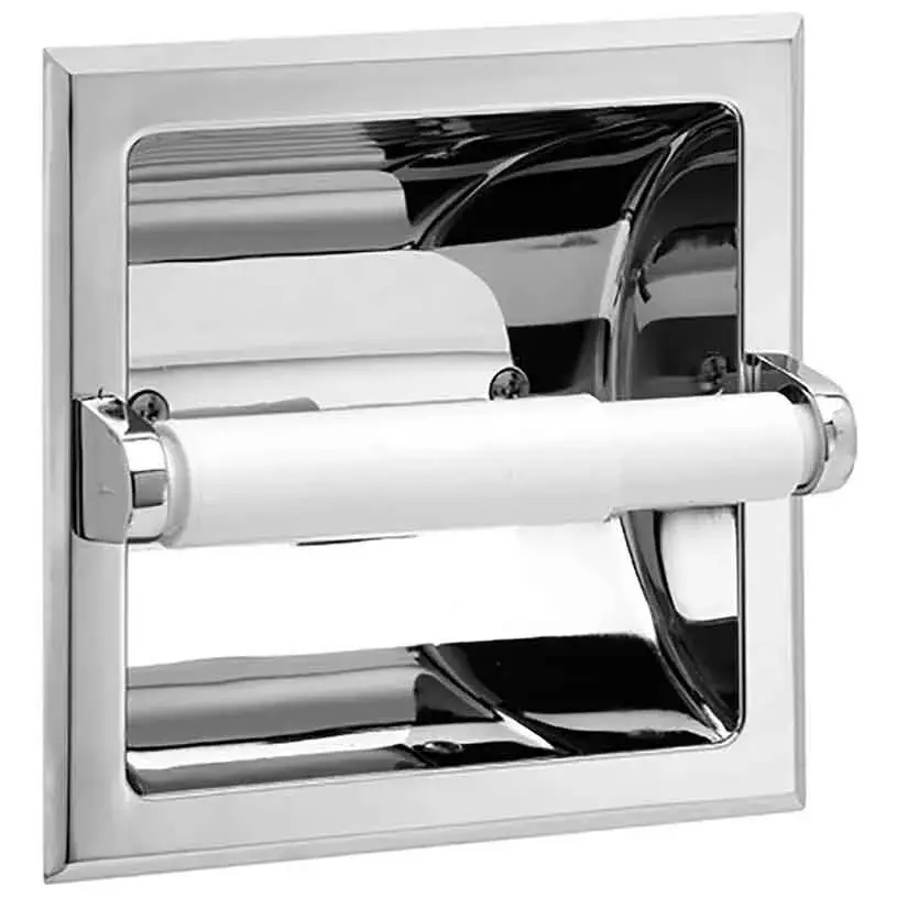 Taymor Bath Hardware Sunglow Recessed Paper Holder