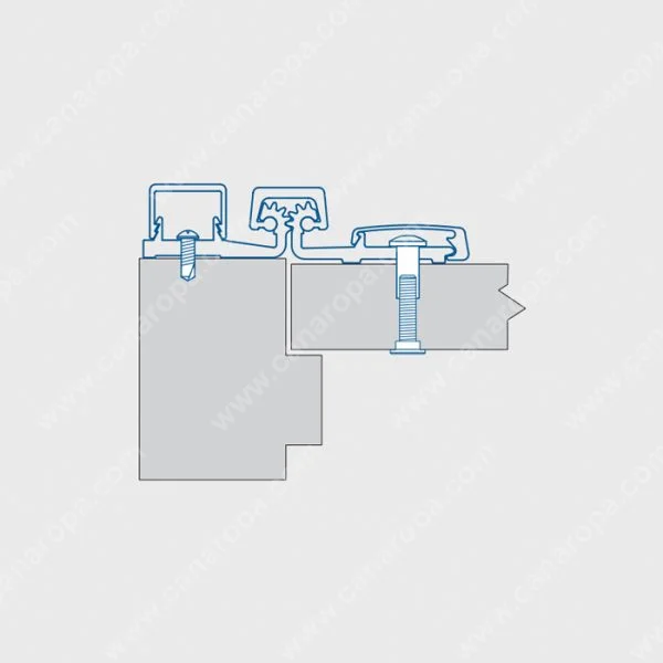 Dorex CGHFS-HD Full Surfase Continuous Geared Hinge - Image 2