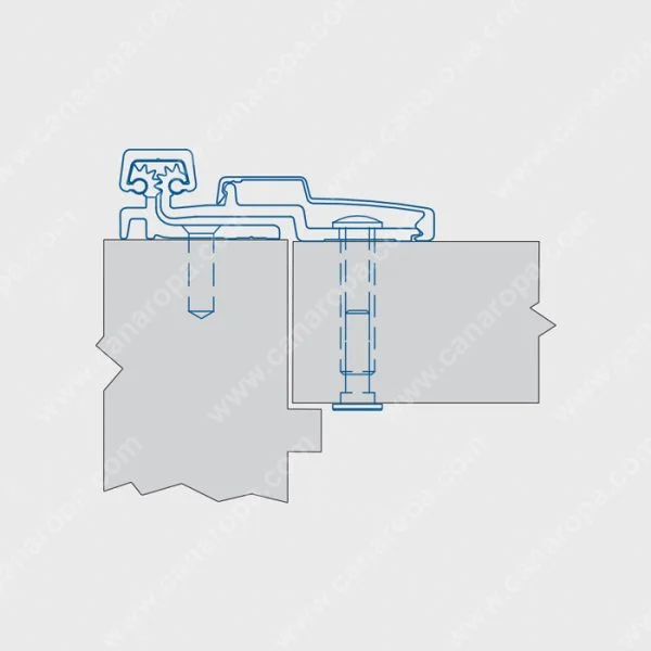 Dorex CGHFSSC-HD Full Surfase Continuous Geared Hinge - Image 2