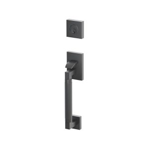 Emtek SELECT Sectional L-Square Stem Knurled Grip Tubular Entry Set