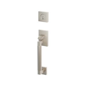 Emtek SELECT Sectional L-Square Stem Smooth Grip Tubular Entry Set