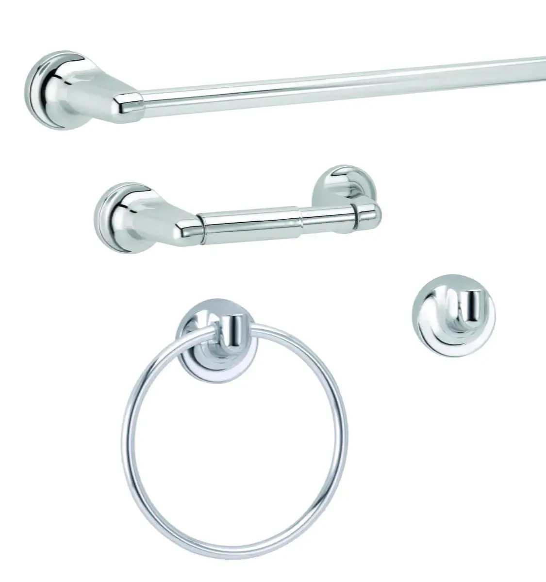 Taymor 4-Piece Bath Set Infinity